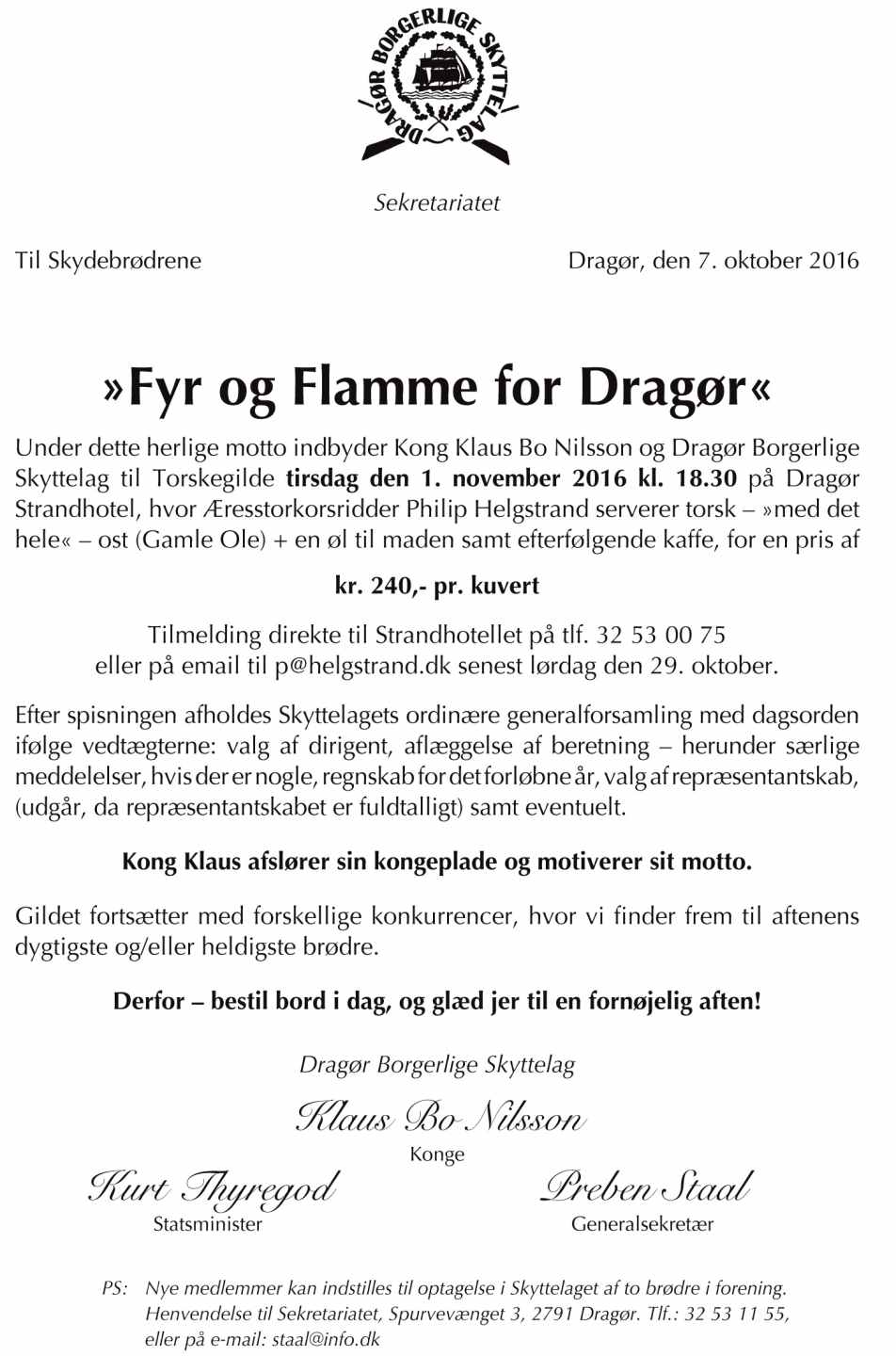 Dragør Borgerlige Skyttelag - Klaus Bo Nilsson