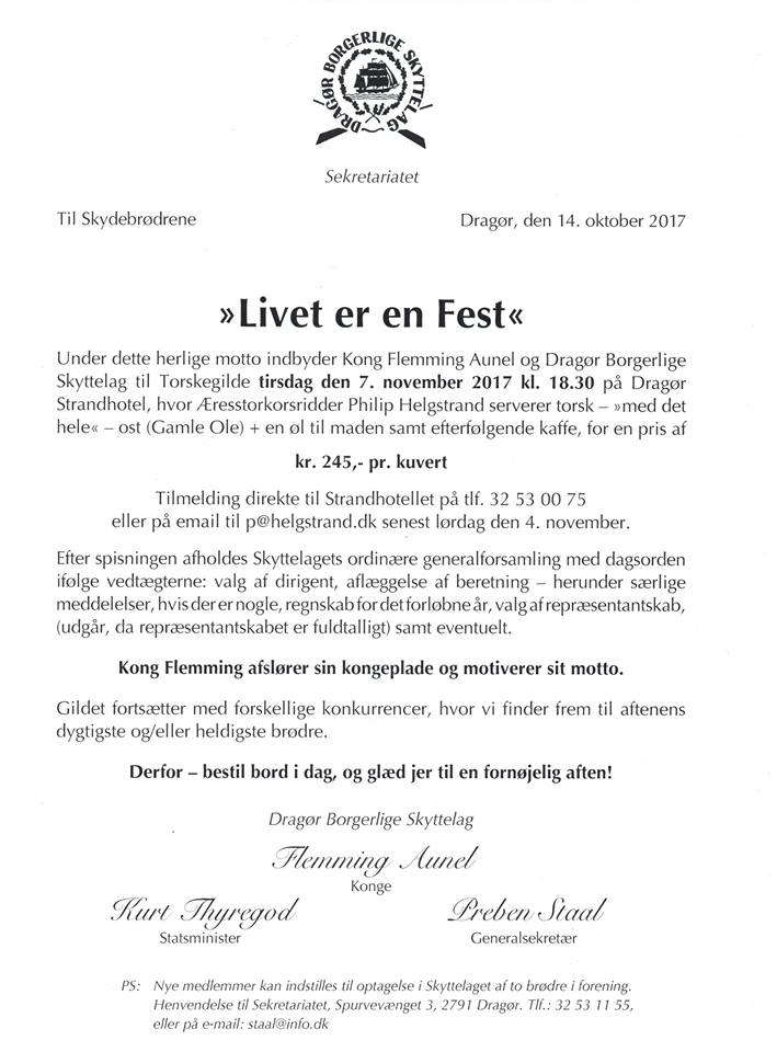 Dragør Borgerlige Skyttelag - Flemming Aunel