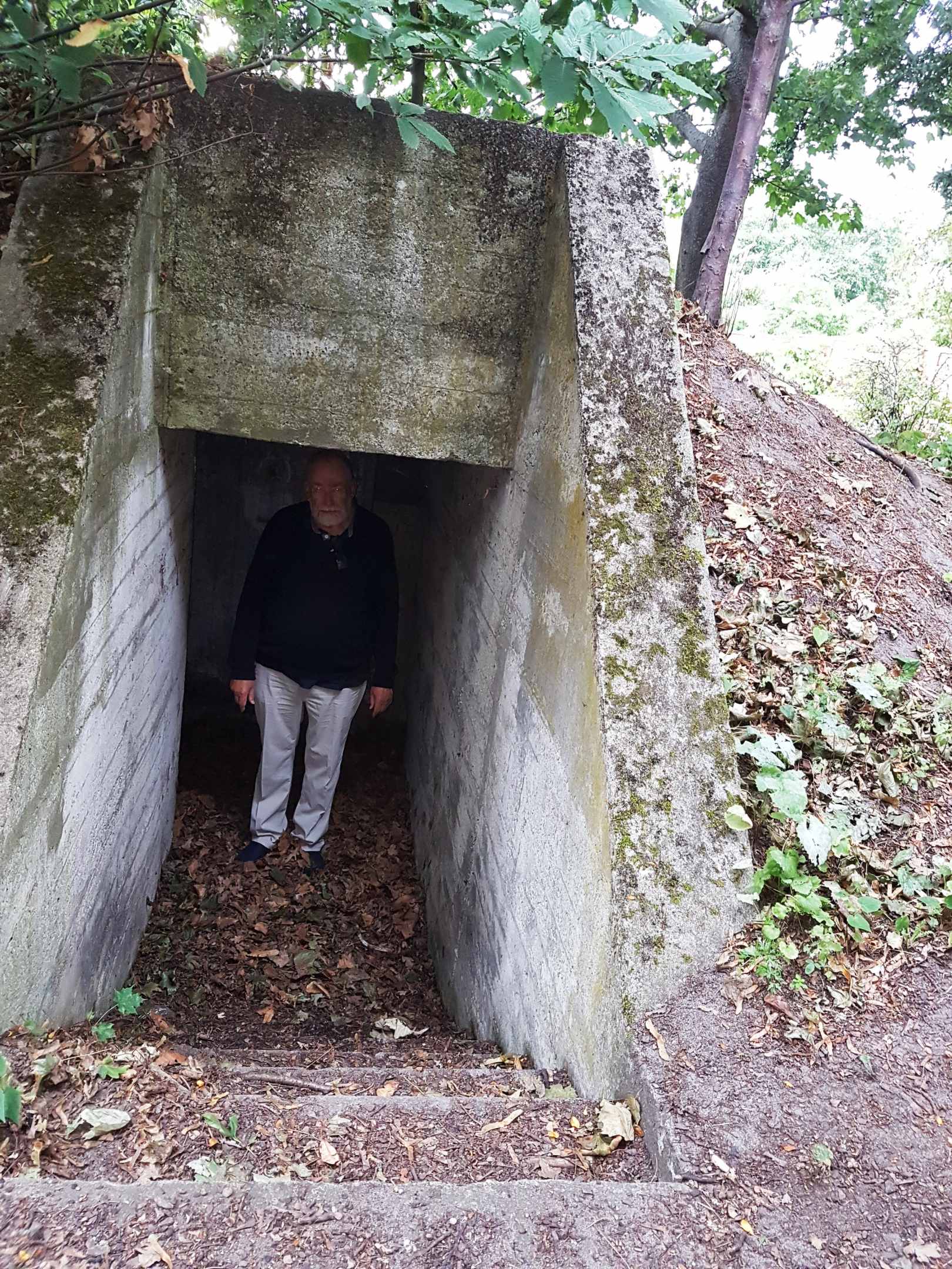 Bunkeranlæg i Amtsmandens have, Rønne